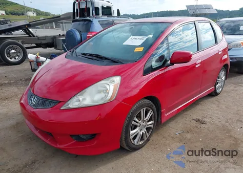 2009 Honda Fit Sport из США, поврежденный, VIN JHMGE88439S050896